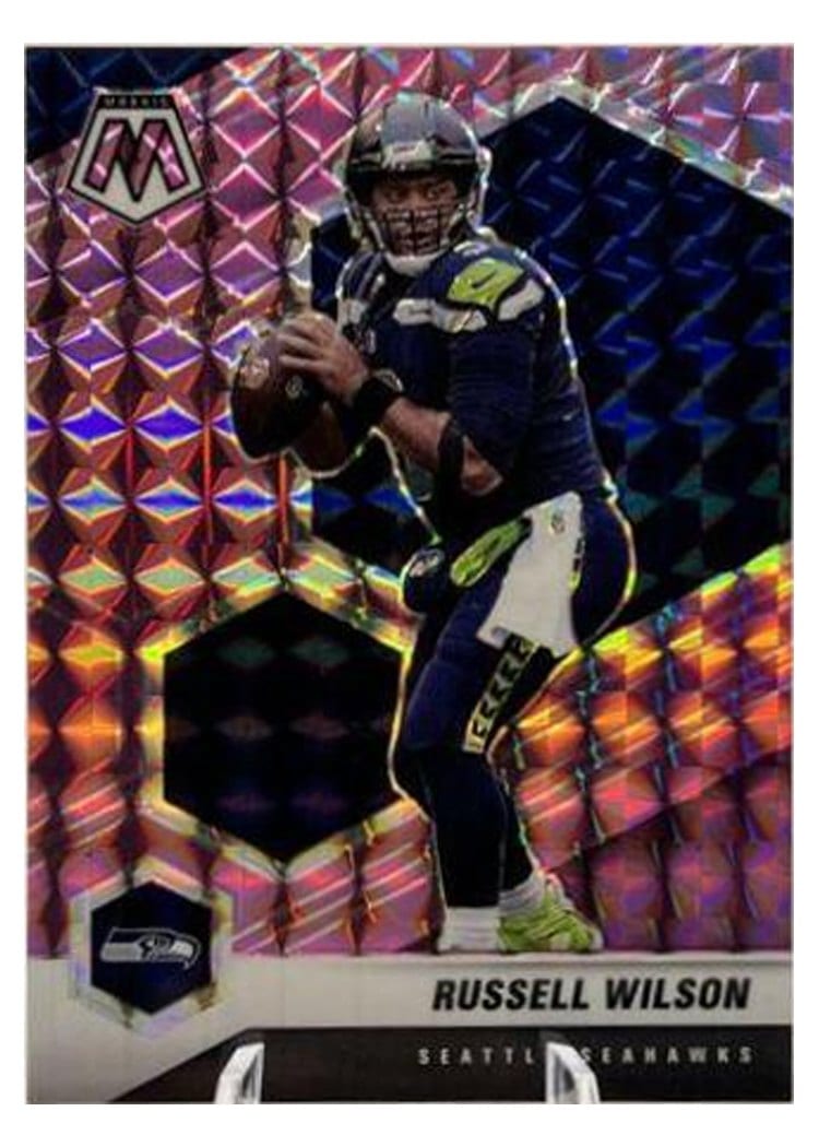 2021 Panini Mosaic Base Set Russell Wilson #179 card