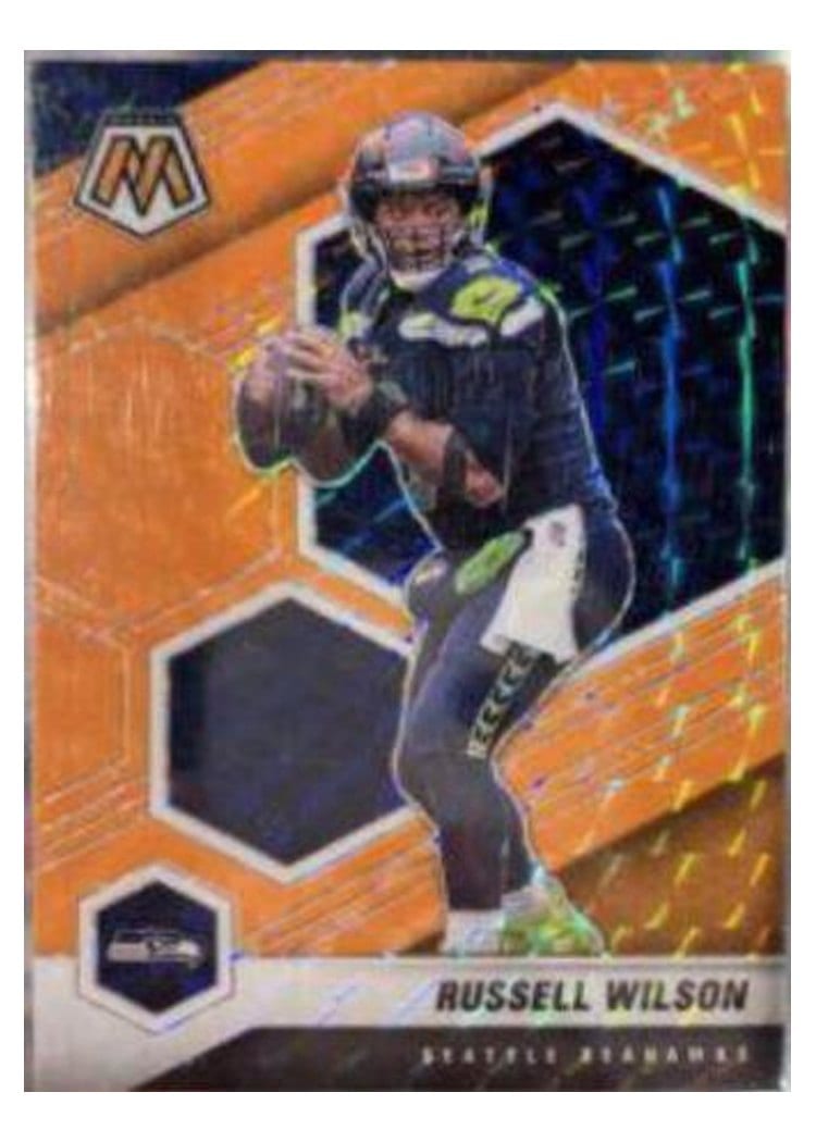 2021 Panini Mosaic Base Set Russell Wilson #179 card