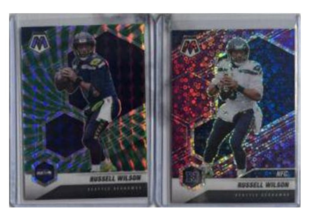 2021 Panini Mosaic Base Set Russell Wilson #179 card