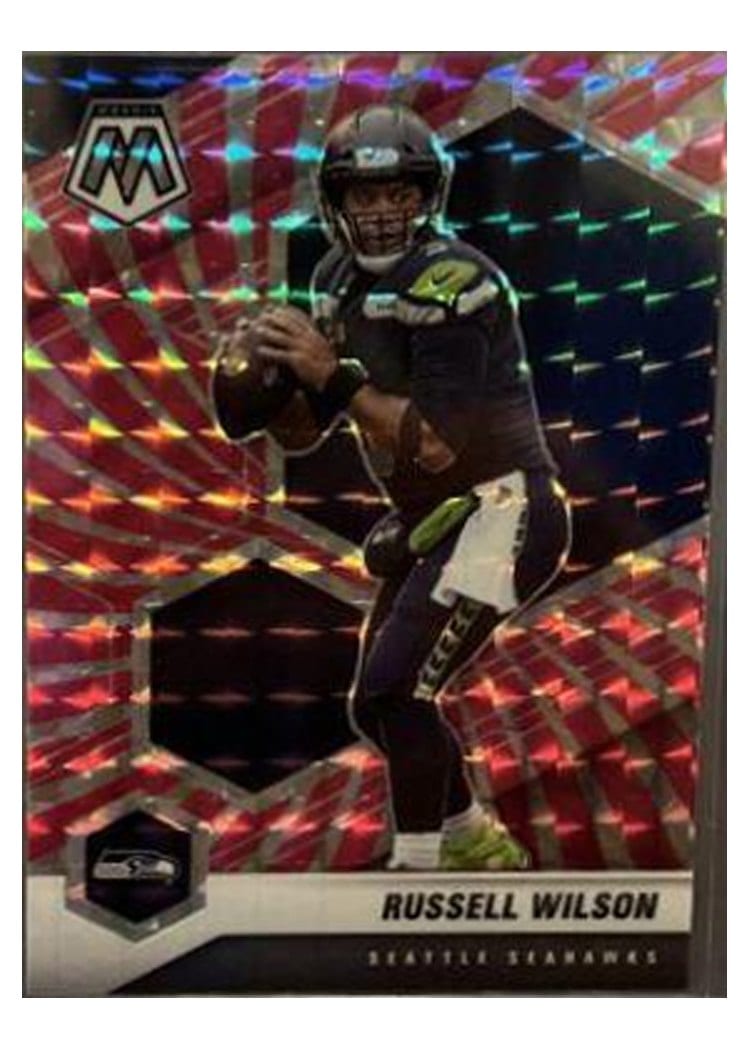 2021 Panini Mosaic Base Set Russell Wilson #179 card