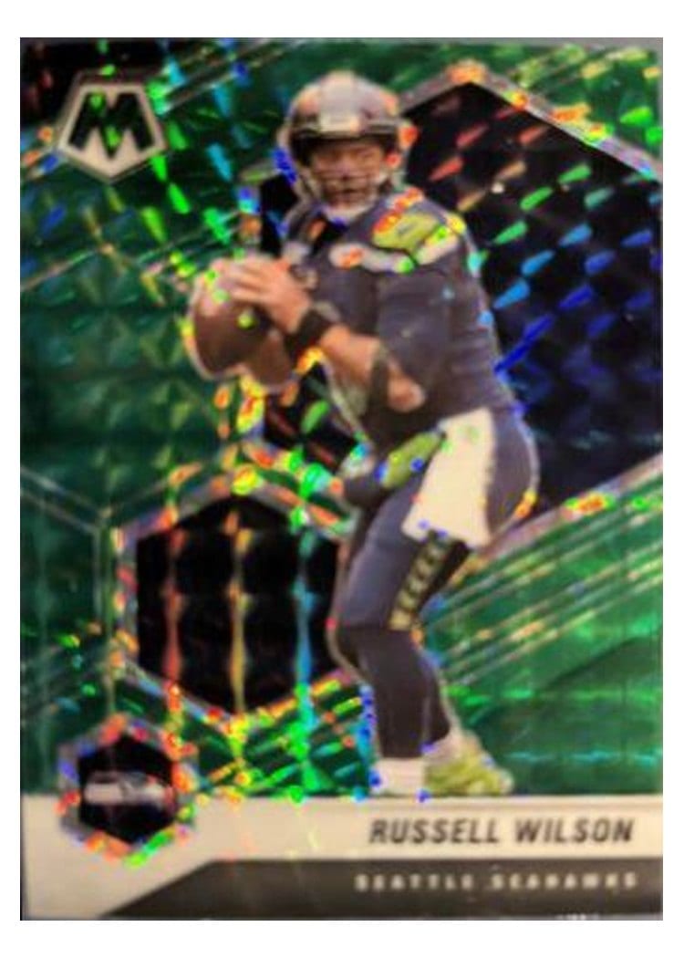 2021 Panini Mosaic Base Set Russell Wilson #179 card