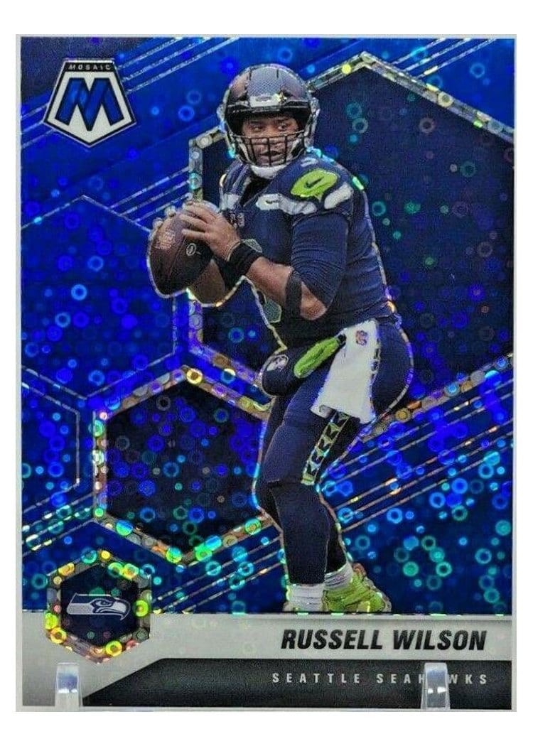 2021 Panini Mosaic Base Set Russell Wilson #179 card