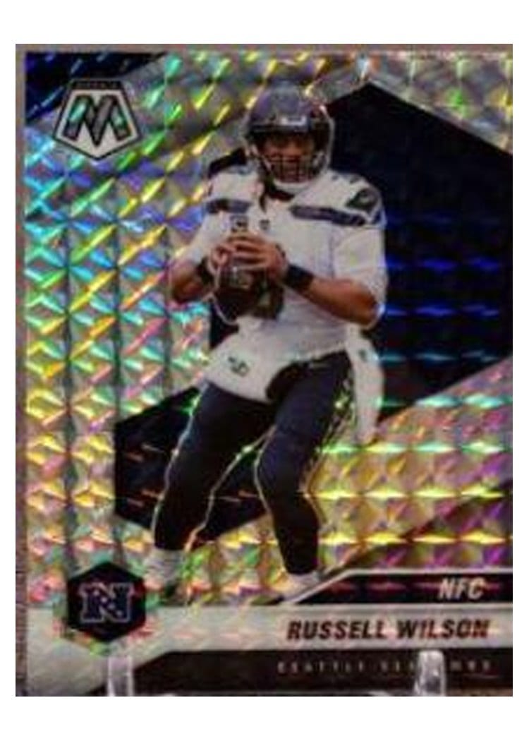 2021 Panini Mosaic Base Set Russell Wilson #203 card