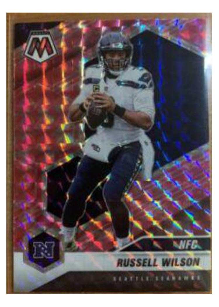 2021 Panini Mosaic Base Set Russell Wilson #203 card