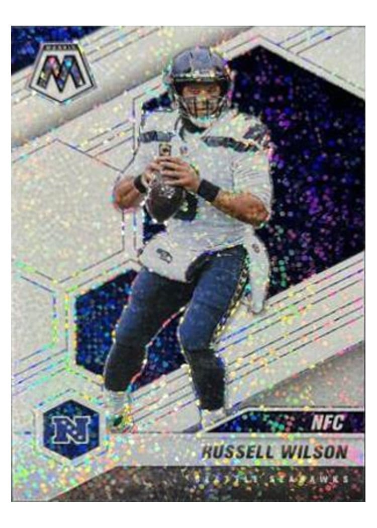 2021 Panini Mosaic Base Set Russell Wilson #203 card