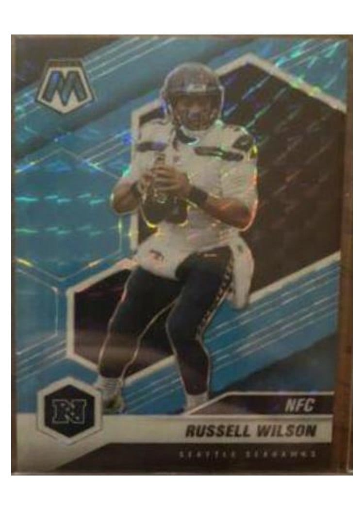2021 Panini Mosaic Base Set Russell Wilson #203 card