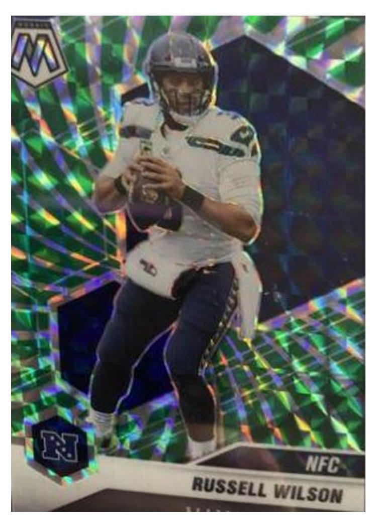 2021 Panini Mosaic Base Set Russell Wilson #203 card