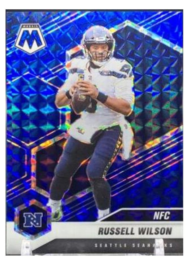 2021 Panini Mosaic Base Set Russell Wilson #203 card