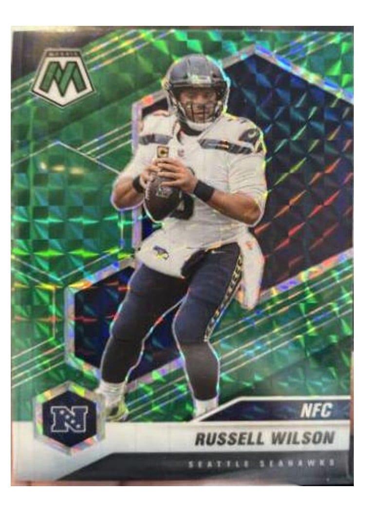 2021 Panini Mosaic Base Set Russell Wilson #203 card