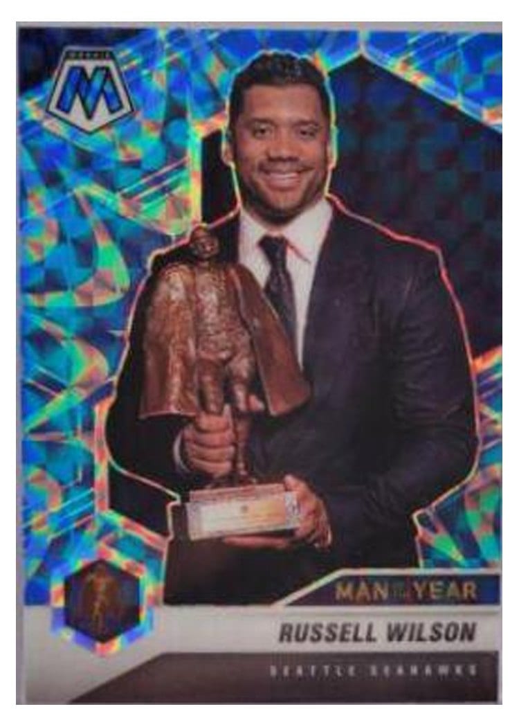 2021 Panini Mosaic Base Set Russell Wilson #275 card