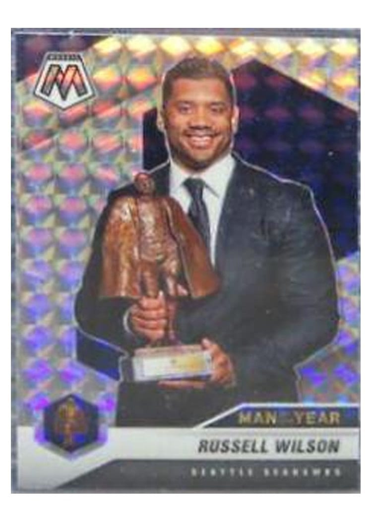 2021 Panini Mosaic Base Set Russell Wilson #275 card