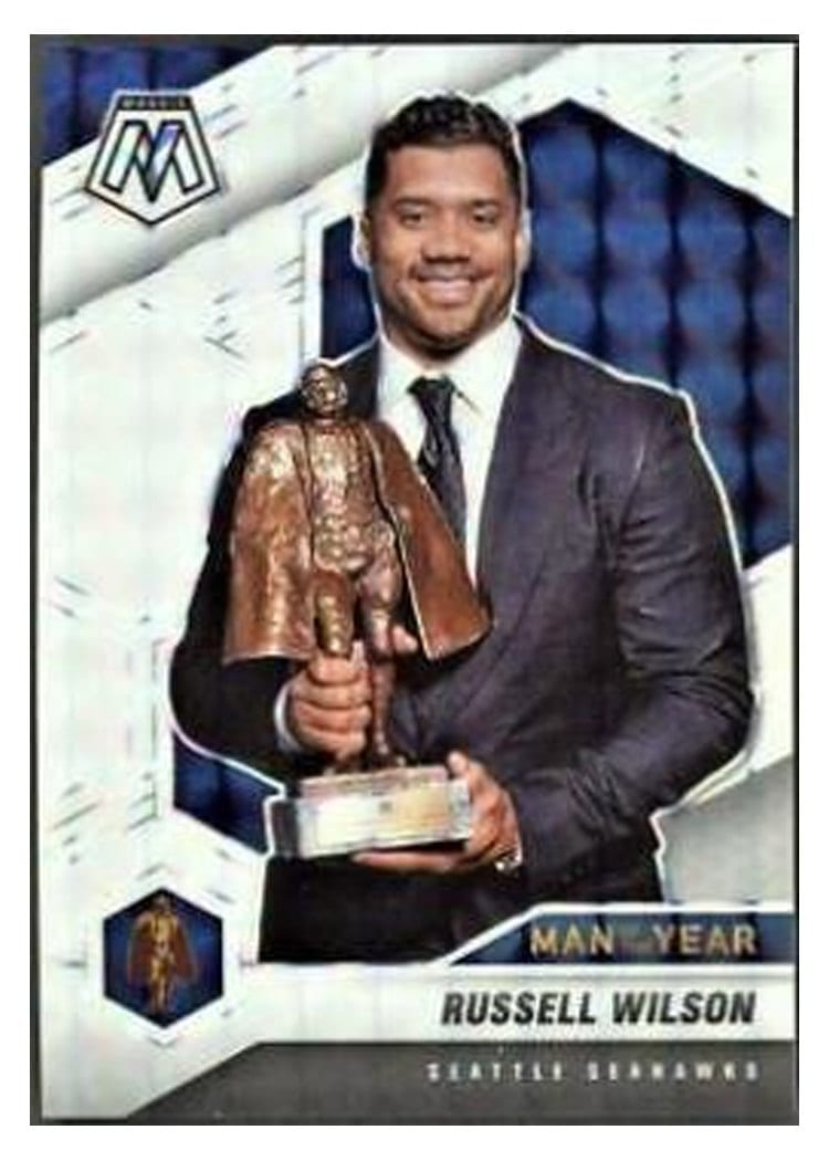2021 Panini Mosaic Base Set Russell Wilson #275 card