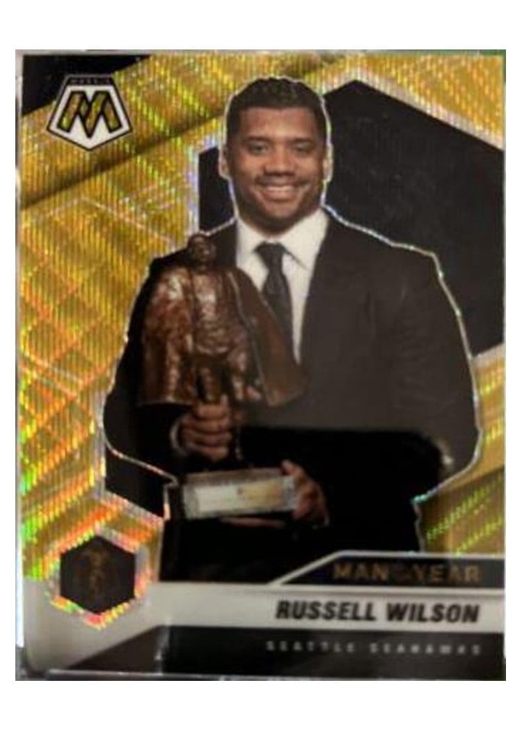 2021 Panini Mosaic Base Set Russell Wilson #275 card