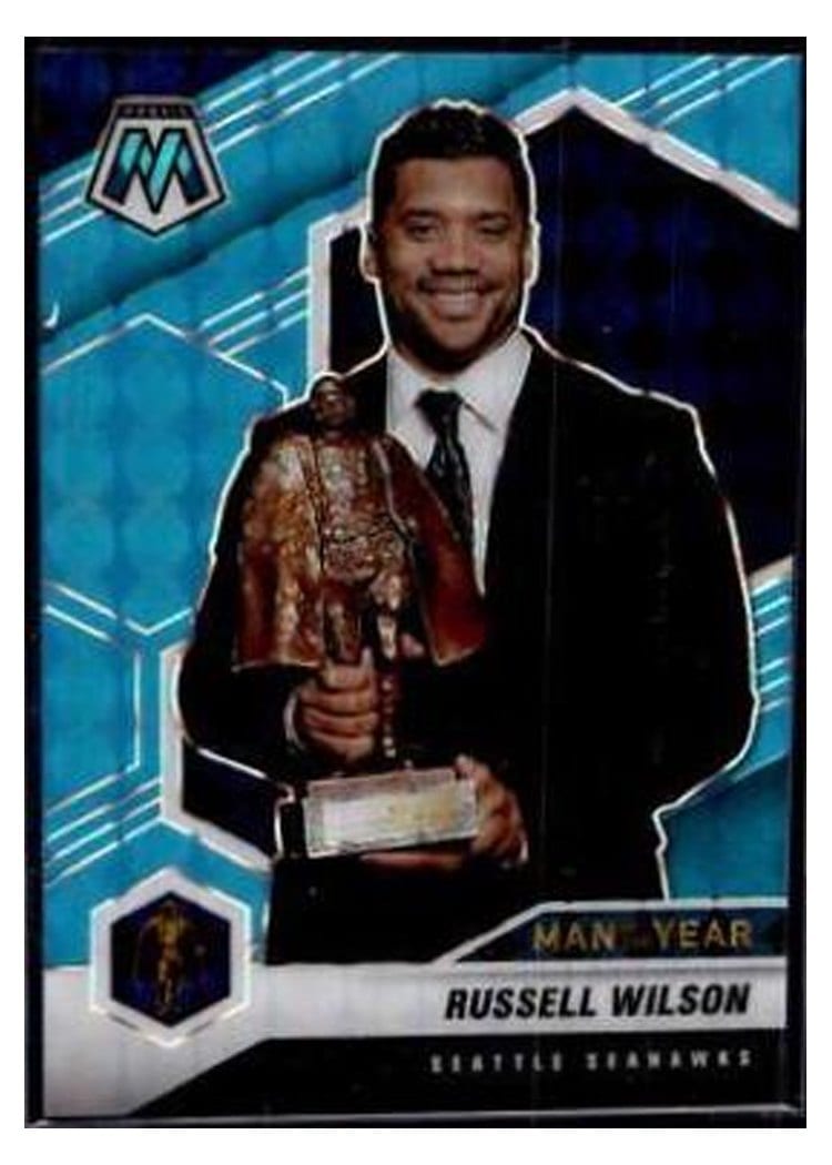 2021 Panini Mosaic Base Set Russell Wilson #275 card