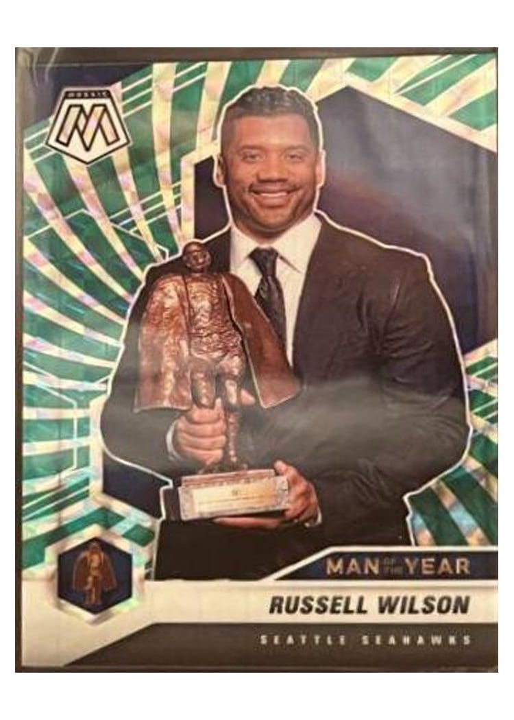 2021 Panini Mosaic Base Set Russell Wilson #275 card
