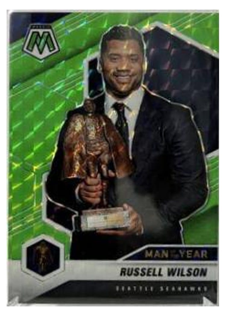 2021 Panini Mosaic Base Set Russell Wilson #275 card