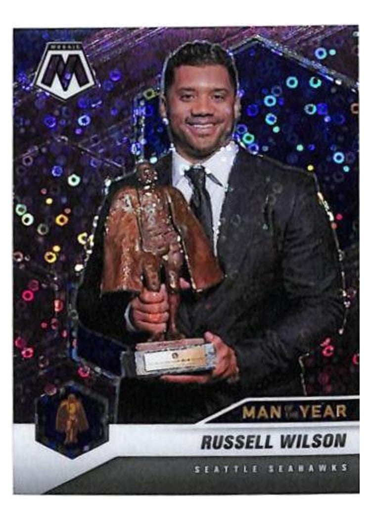 2021 Panini Mosaic Base Set Russell Wilson #275 card