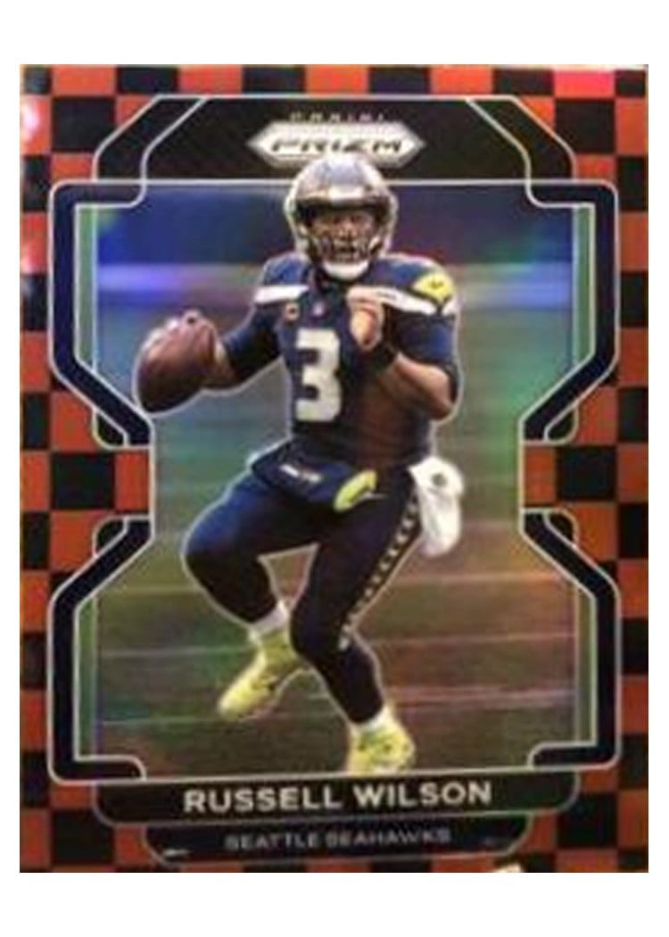 2021 Panini Prizm Base Set Russell Wilson #45 card