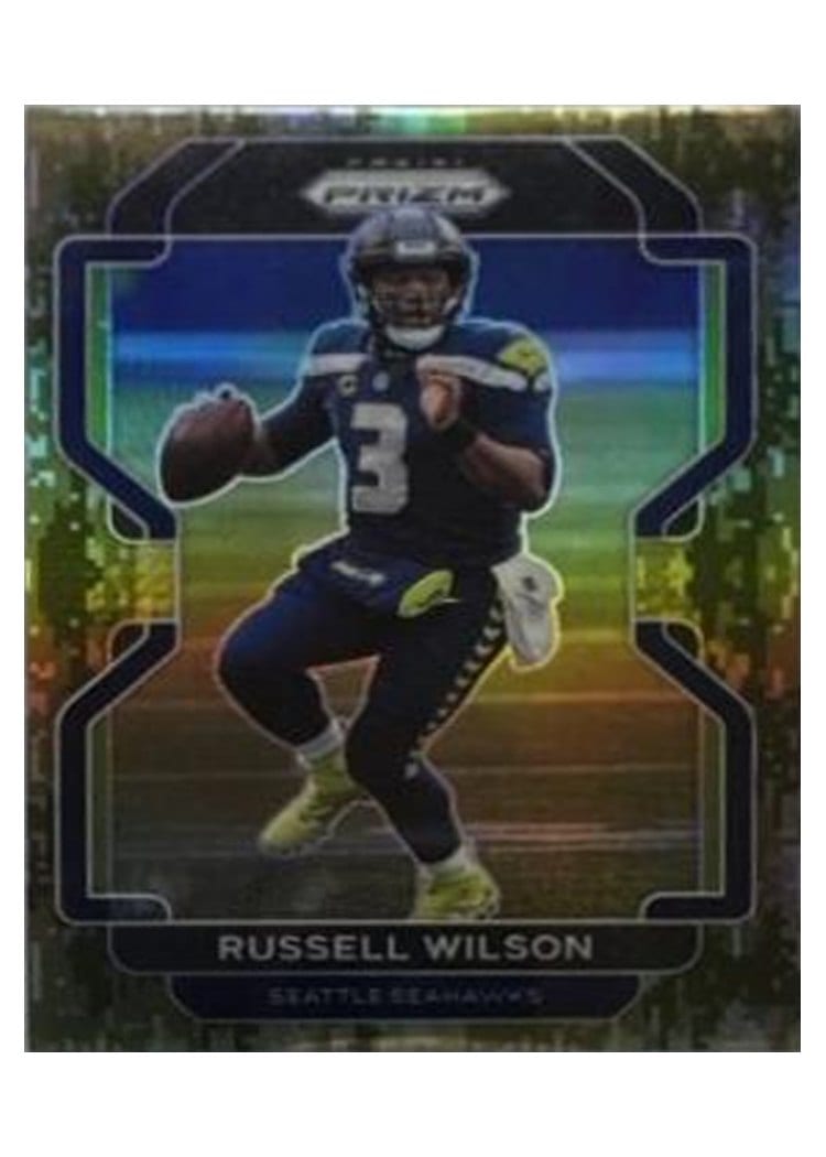 2021 Panini Prizm Base Set Russell Wilson #45 card