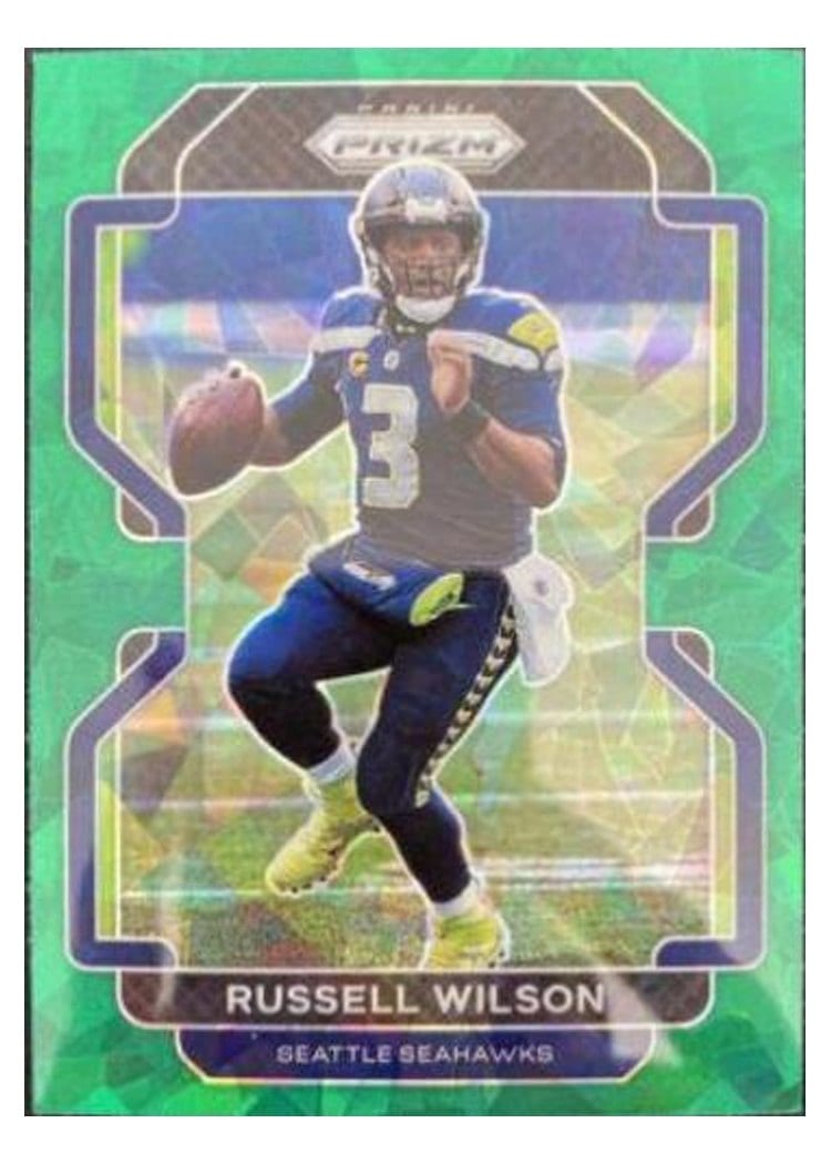2021 Panini Prizm Base Set Russell Wilson #45 card