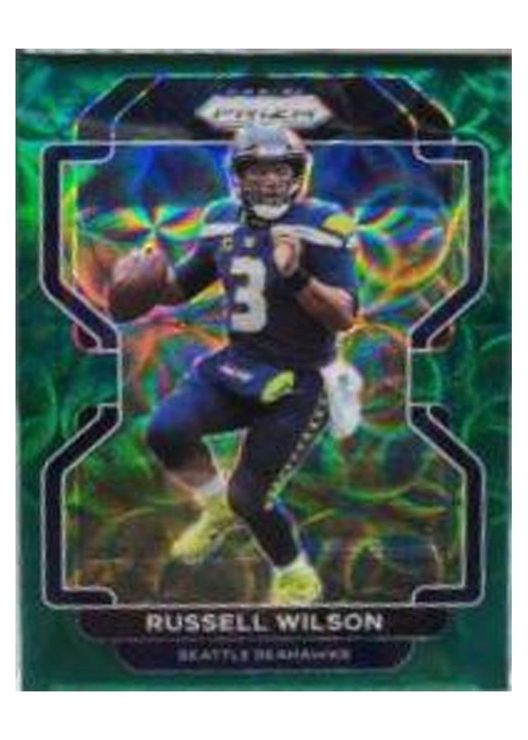 2021 Panini Prizm Base Set Russell Wilson #45 card