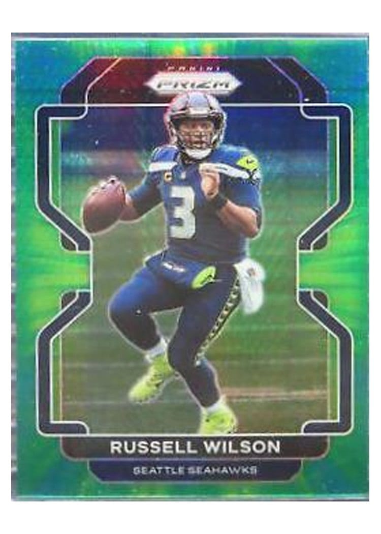 2021 Panini Prizm Base Set Russell Wilson #45 card