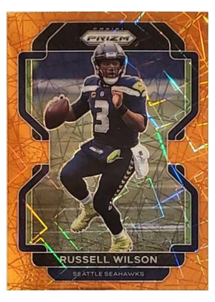 2021 Panini Prizm Base Set Russell Wilson #45 card