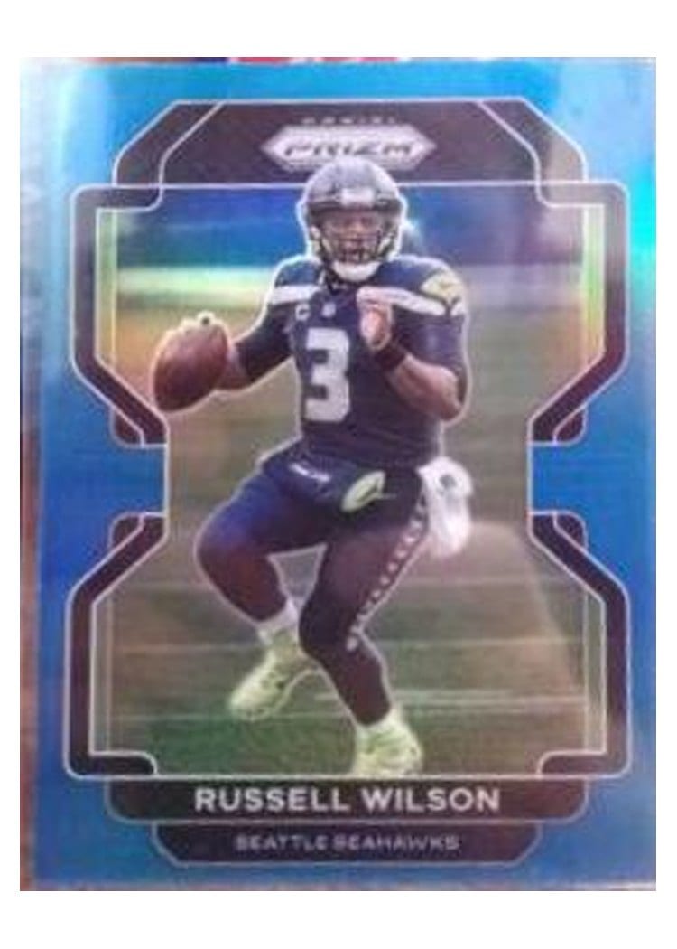 2021 Panini Prizm Base Set Russell Wilson #45 card