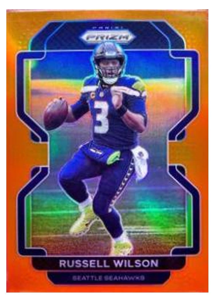 2021 Panini Prizm Base Set Russell Wilson #45 card
