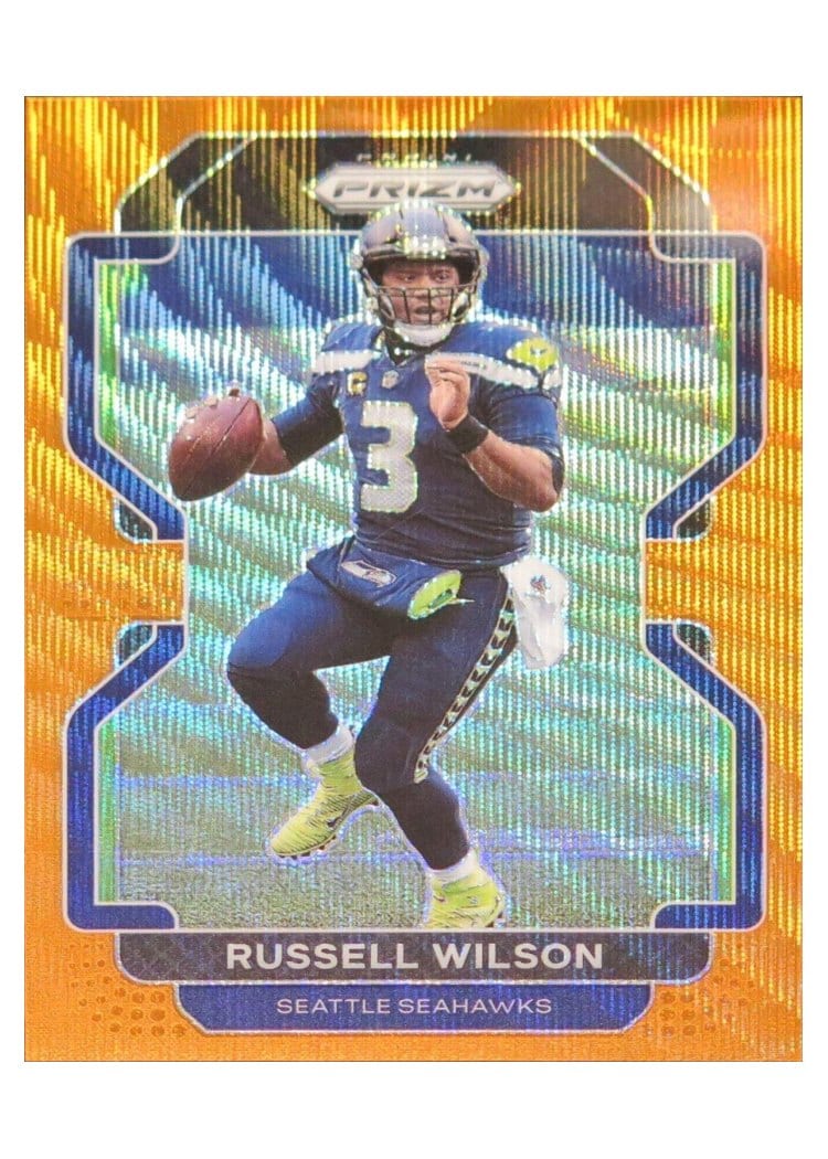 2021 Panini Prizm Base Set Russell Wilson #45 card