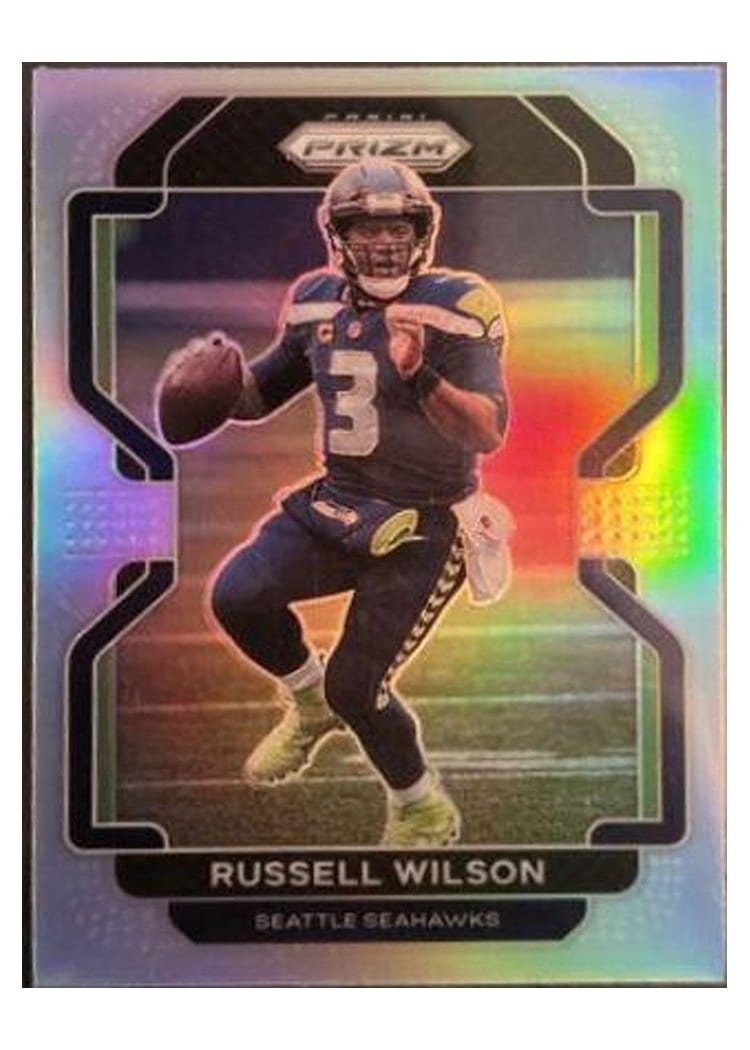 2021 Panini Prizm Base Set Russell Wilson #45 card