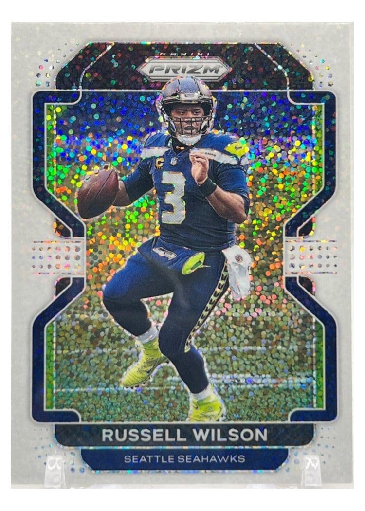 2021 Panini Prizm Base Set Russell Wilson #45 card