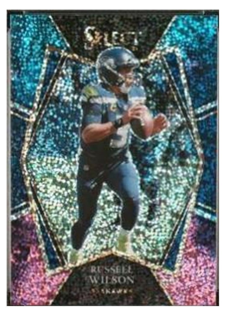 2021 Panini Select Base Set Russell Wilson #130 card