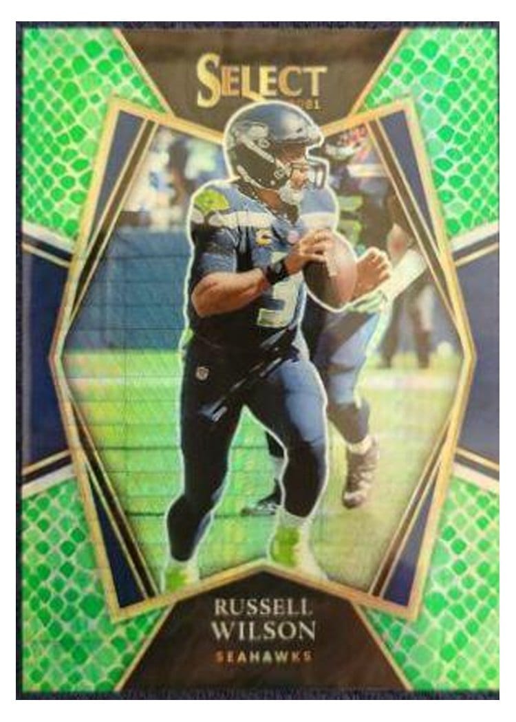 2021 Panini Select Base Set Russell Wilson #130 card