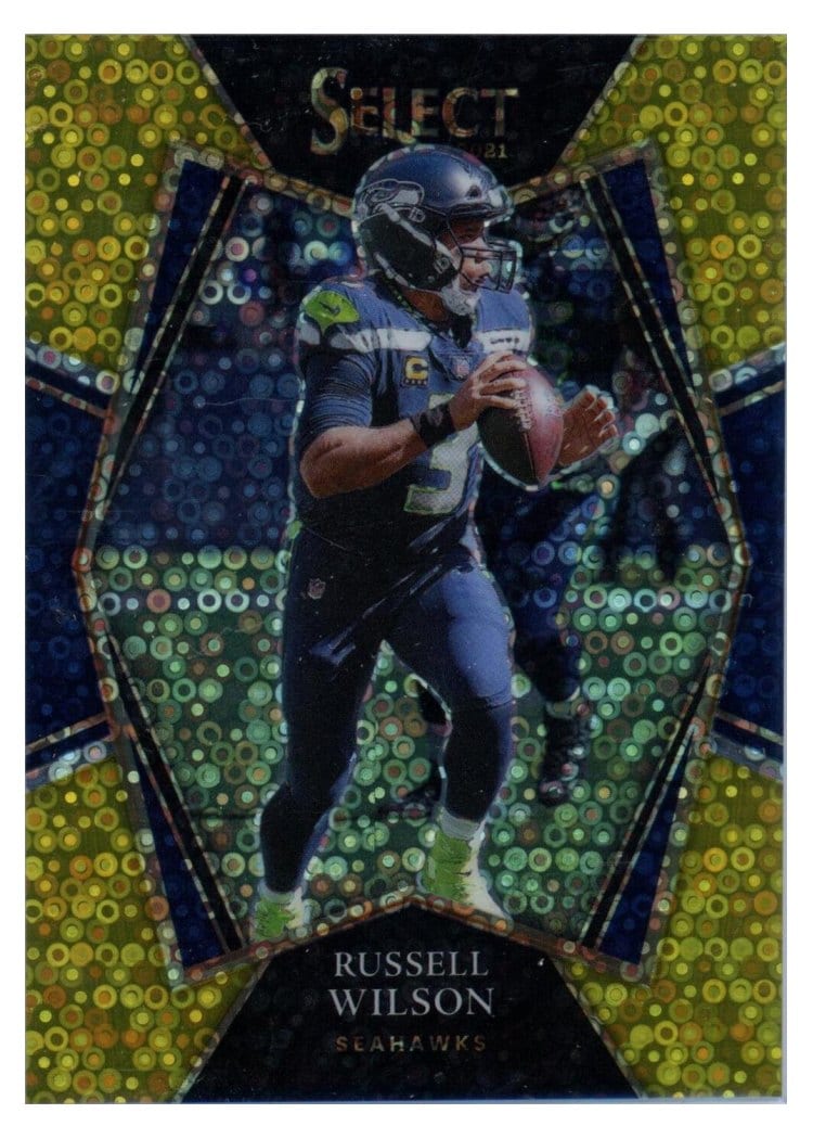 2021 Panini Select Base Set Russell Wilson #130 card