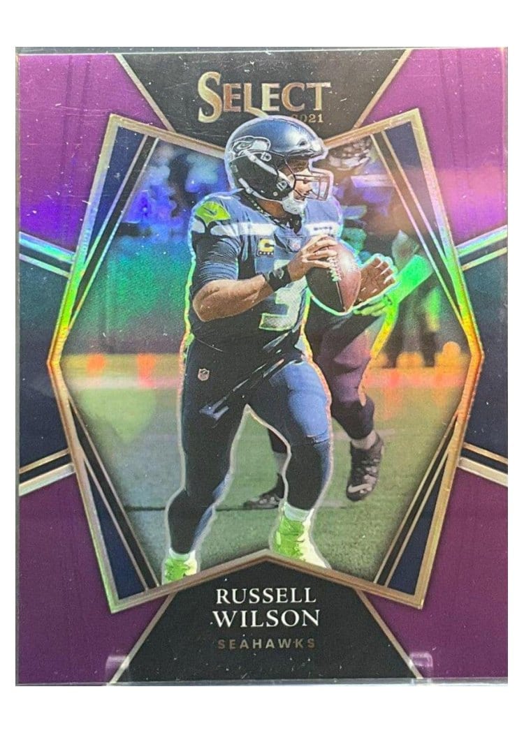 2021 Panini Select Base Set Russell Wilson #130 card