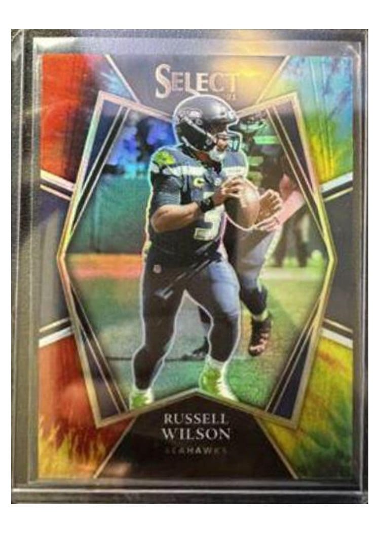 2021 Panini Select Base Set Russell Wilson #130 card