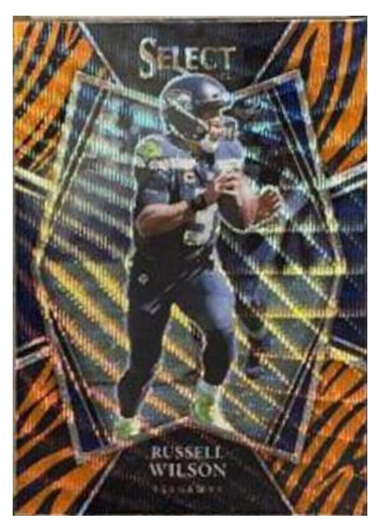 2021 Panini Select Base Set Russell Wilson #130 card