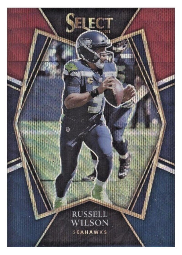 2021 Panini Select Base Set Russell Wilson #130 card