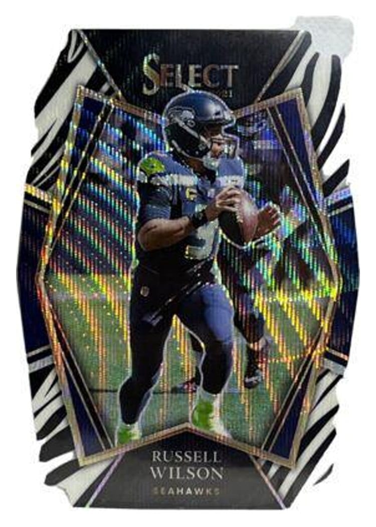 2021 Panini Select Base Set Russell Wilson #130 card