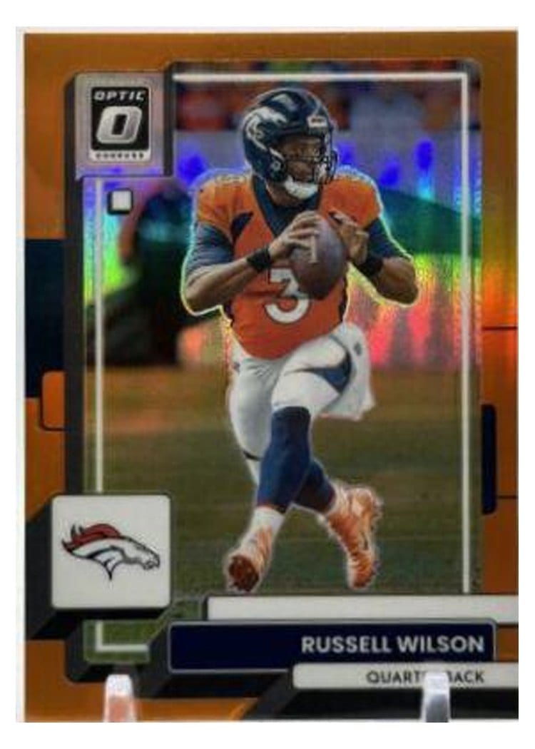 2022 Donruss Optic Base Set Russell Wilson #58 card