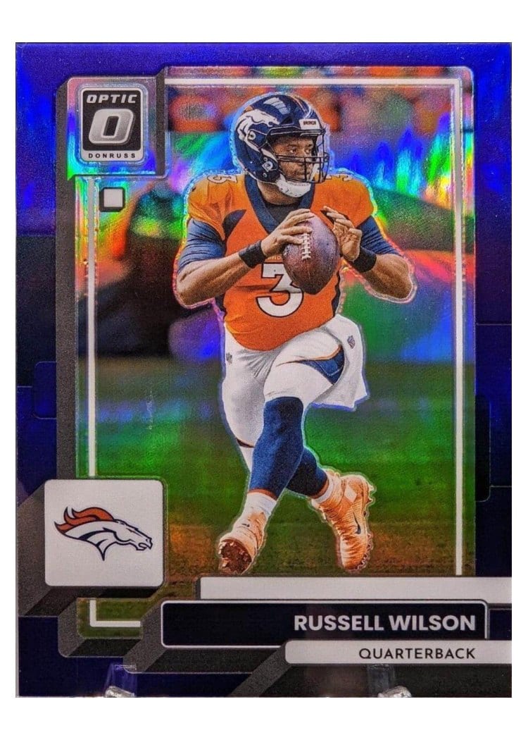 2022 Donruss Optic Base Set Russell Wilson #58 card