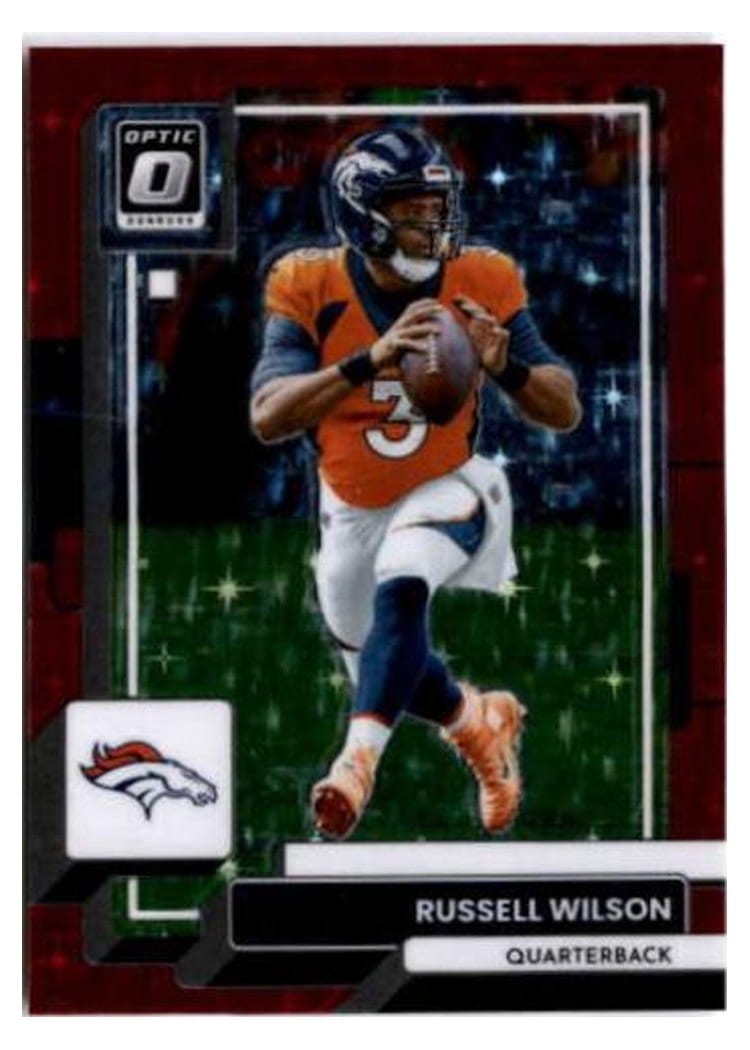 2022 Donruss Optic Base Set Russell Wilson #58 card
