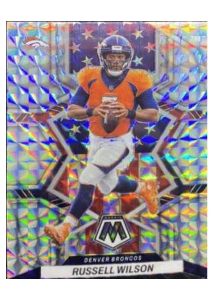 2022 Panini Mosaic Base Set Russell Wilson #257 card