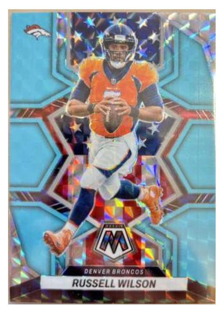 2022 Panini Mosaic Base Set Russell Wilson #257 card