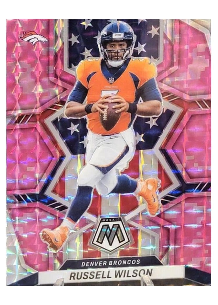 2022 Panini Mosaic Base Set Russell Wilson #257 card