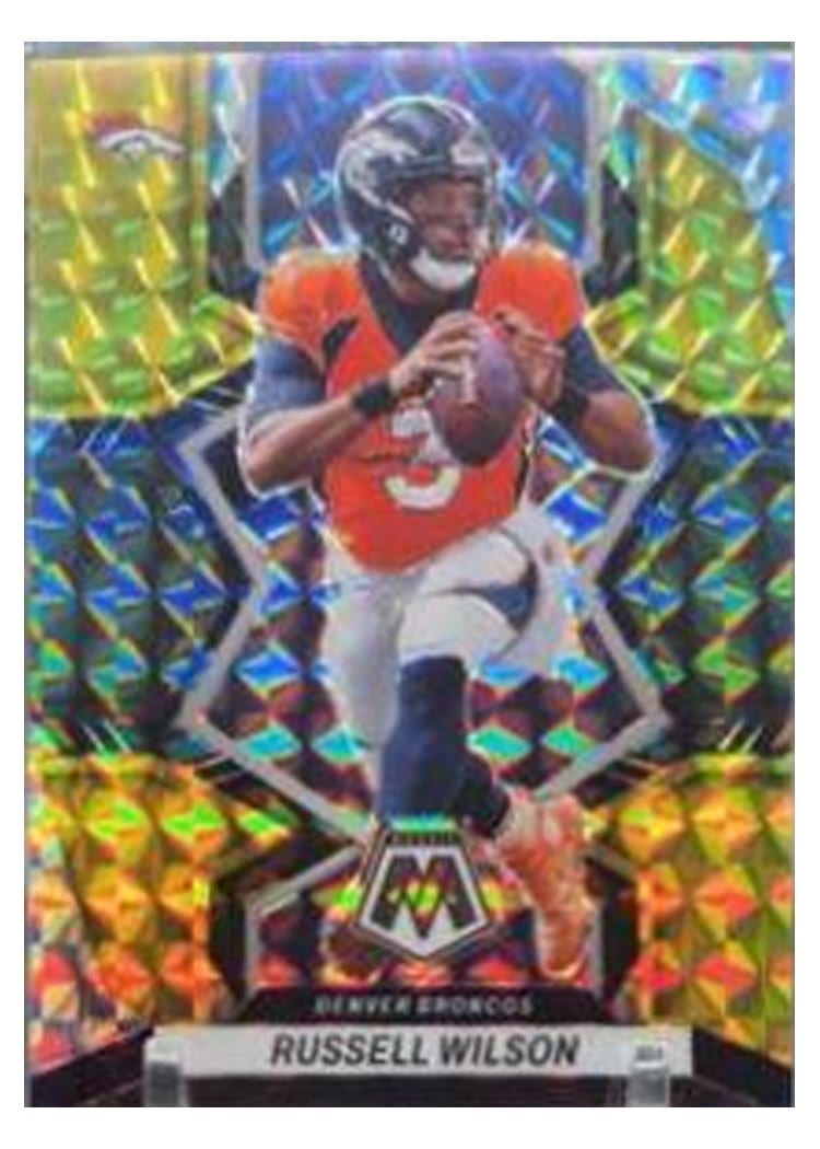 2022 Panini Mosaic Base Set Russell Wilson #257 card