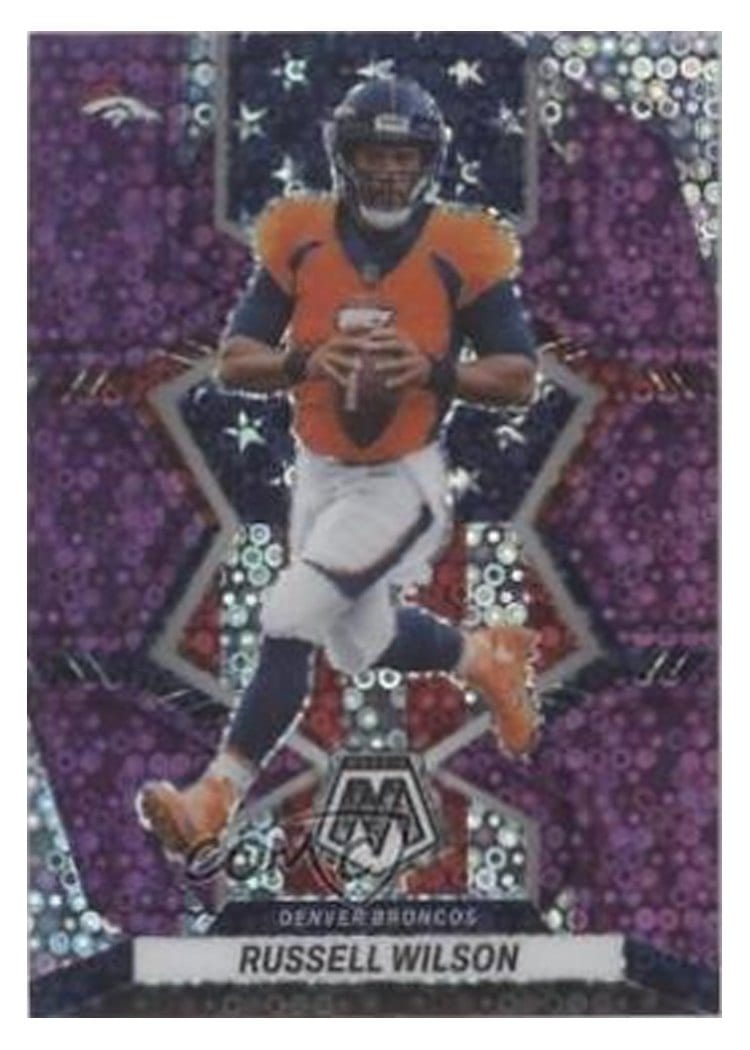 2022 Panini Mosaic Base Set Russell Wilson #257 card