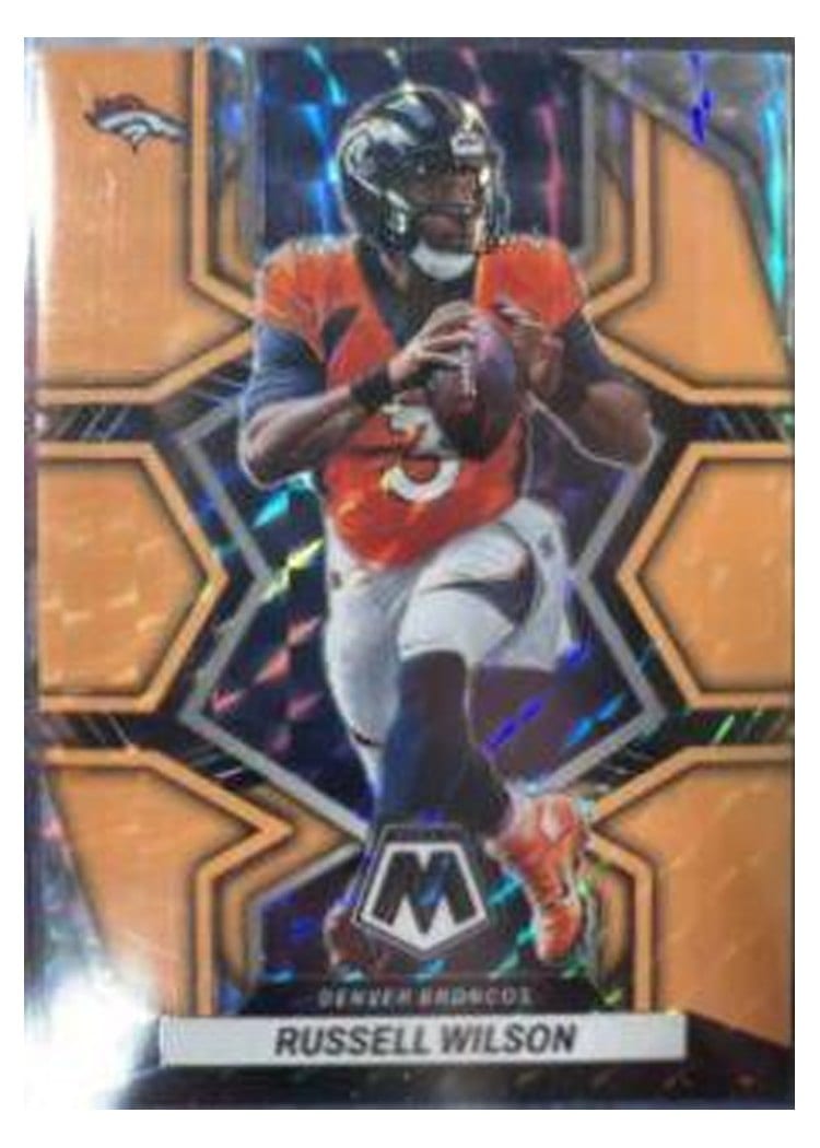 2022 Panini Mosaic Base Set Russell Wilson #257 card