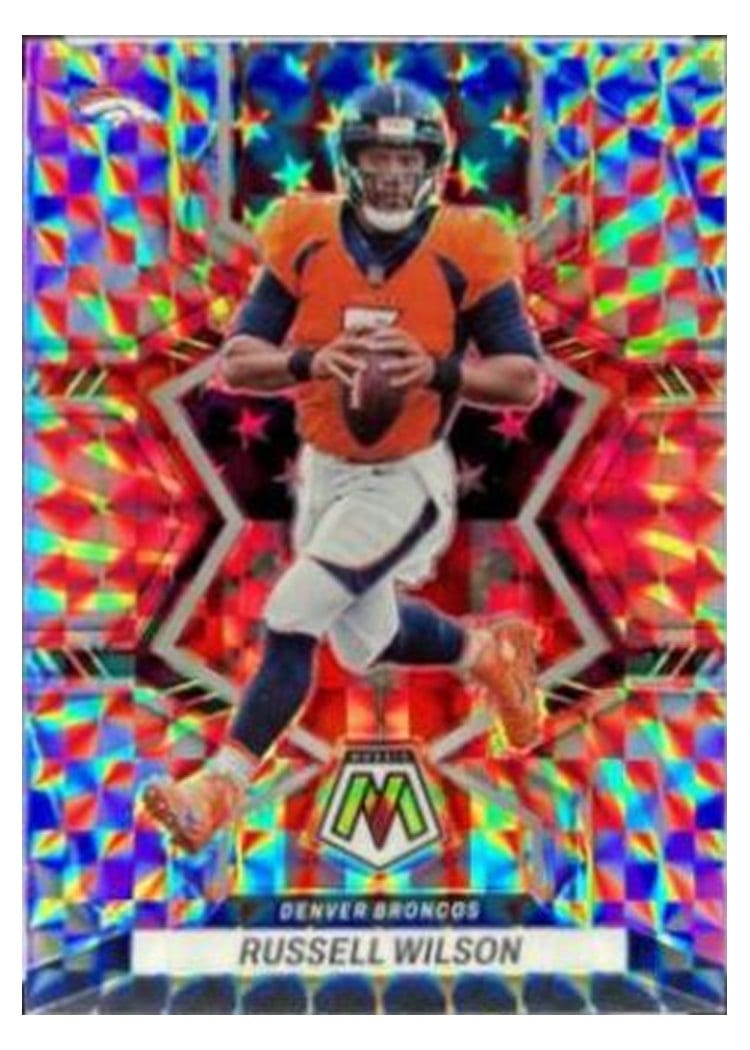 2022 Panini Mosaic Base Set Russell Wilson #257 card